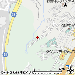 沖縄県浦添市城間2952-8周辺の地図