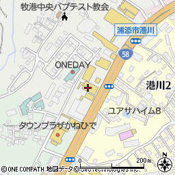 株式会社スズキ自販沖縄　本社船外機周辺の地図