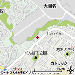 サンハイムＭ５周辺の地図