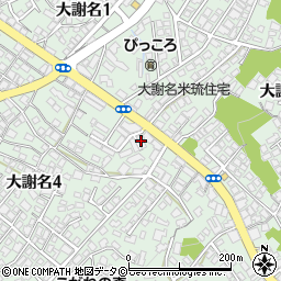 沖商大謝名住宅周辺の地図