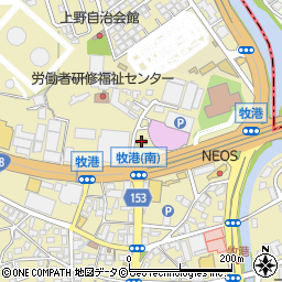 セブンイレブン浦添牧港５丁目店周辺の地図