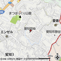 沖縄県住宅供給公社愛知団地Ａ－２周辺の地図