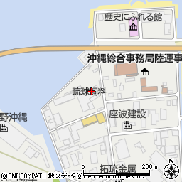 琉球飼料株式会社周辺の地図