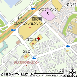 西松屋宜野湾店周辺の地図