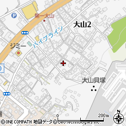 在日大韓キリスト教会　沖縄教会周辺の地図