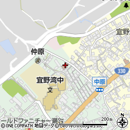 中原区公民館周辺の地図