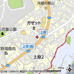 沖縄海邦銀行普天間支店周辺の地図