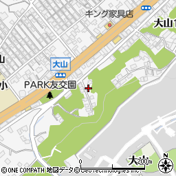 沖縄県宜野湾市大山1丁目15-20周辺の地図