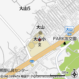 沖縄県宜野湾市大山5丁目16-1周辺の地図