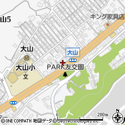 沖縄県宜野湾市大山5丁目2-3周辺の地図