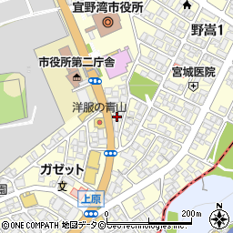 意伸学院宜野湾校周辺の地図