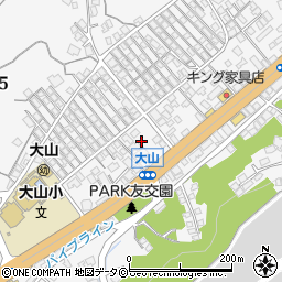 沖縄県宜野湾市大山5丁目1-18周辺の地図