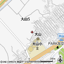 沖縄県宜野湾市大山5丁目14-28周辺の地図