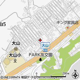 沖縄県宜野湾市大山5丁目1-10周辺の地図