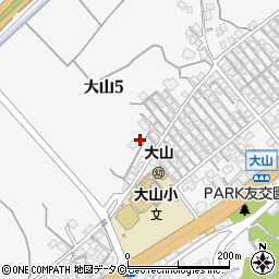 沖縄県宜野湾市大山5丁目14-27周辺の地図
