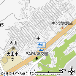 沖縄県宜野湾市大山5丁目1-17周辺の地図