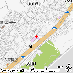 ファミリーマート宜野湾大山三丁目店周辺の地図