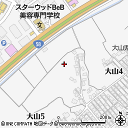 沖縄県宜野湾市大山5丁目27周辺の地図