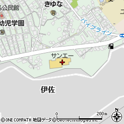 マツモトキヨシ喜友名店周辺の地図