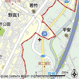 米須アパート周辺の地図