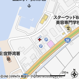 宜野湾市観光振興協会周辺の地図