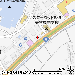 プロト宜野湾第二ビル事務所棟周辺の地図