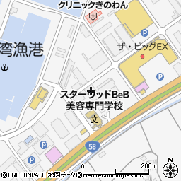 ダイコー沖縄倉庫周辺の地図