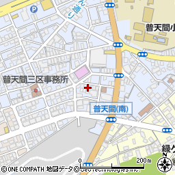 ノダケふとん店店舗周辺の地図