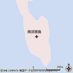 南浮原島周辺の地図