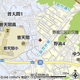 城間アパート周辺の地図