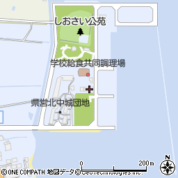 佐敷中城漁業協同組合　北中城支所周辺の地図