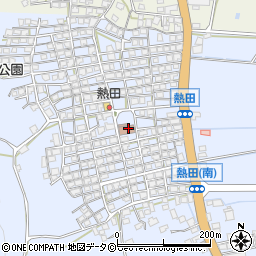 熱田公民館周辺の地図