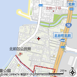 パシフィックキタマエアパートメント周辺の地図