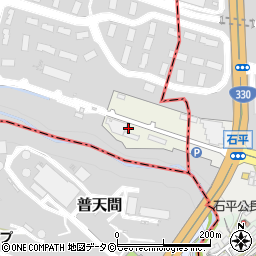琉球学院周辺の地図