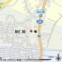 和仁屋公民館周辺の地図