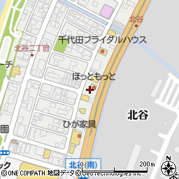 ほっともっと 北谷ハンビー店周辺の地図