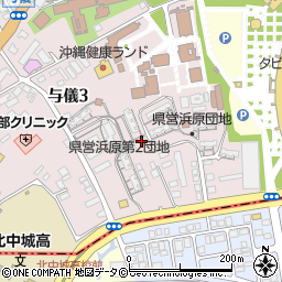 琉球新報ハウジングパーク周辺の地図