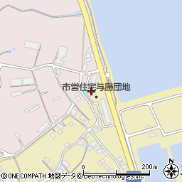 与那城具志川線周辺の地図