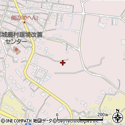 沖縄県うるま市与那城饒辺周辺の地図