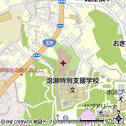 沖縄県　発達障害者支援センター周辺の地図