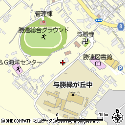 沖縄県うるま市勝連平安名2882周辺の地図