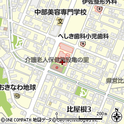 沖縄百歳堂デイケアセンター周辺の地図