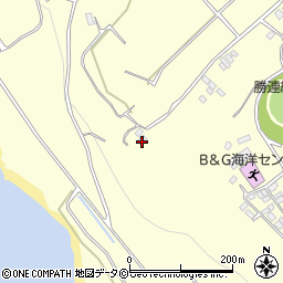 沖縄県うるま市勝連平安名2592周辺の地図