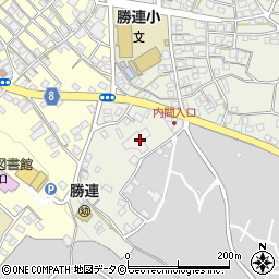 沖縄県うるま市勝連内間1215周辺の地図