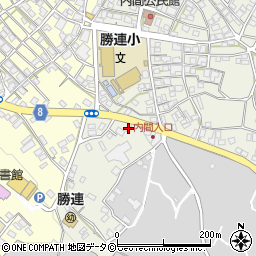 沖縄県うるま市勝連内間1204周辺の地図