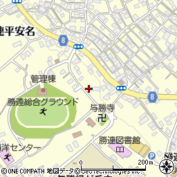 沖縄県うるま市勝連平安名2896周辺の地図