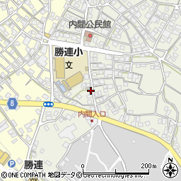 沖縄県うるま市勝連内間1163周辺の地図