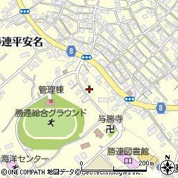 沖縄県うるま市勝連平安名2895周辺の地図