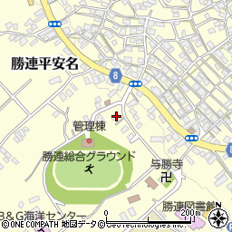 沖縄県うるま市勝連平安名2708周辺の地図