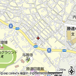 沖縄県うるま市勝連平安名444周辺の地図